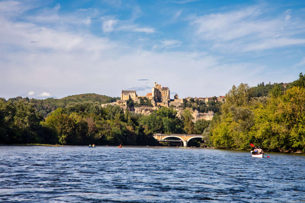 photo parcours canoë castelnaud beynac